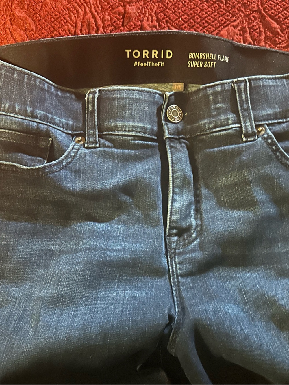 torrid Dark Wash High-Rise Women's Jeans